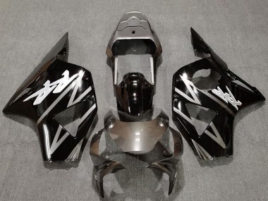Rabatt Honda CBR954RR Motorrad Verkleidung 2002-2003 - Silber Glanzendes Schwarz