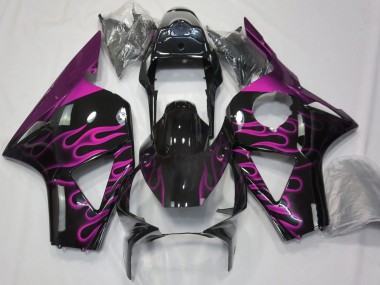 Rabatt Honda CBR954RR Motorrad Verkleidung 2002-2003 - Rosa Flamme