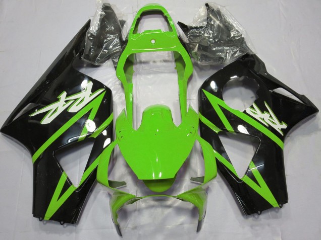Rabatt Honda CBR954RR Motorrad Verkleidung 2002-2003 - Schlichtes Grun Design