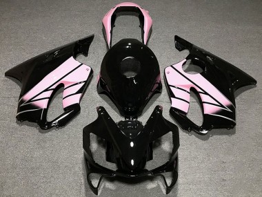 Rabatt Honda CBR600 F4i Motorrad Verkleidung 2004-2007 - Rosa Glanzendes Schwarz