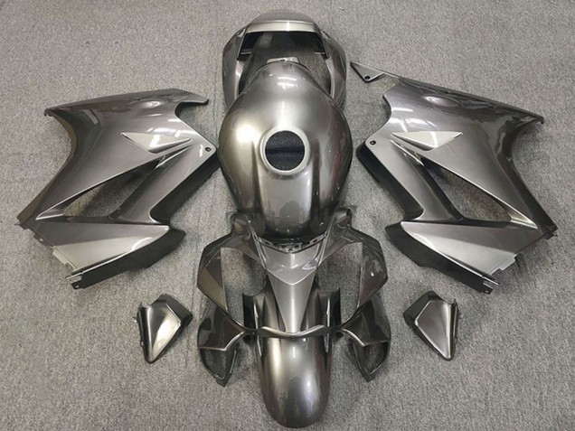 Rabatt Honda VFR 800 Motorrad Verkleidung 2002-2013 - Glanzendes Grau