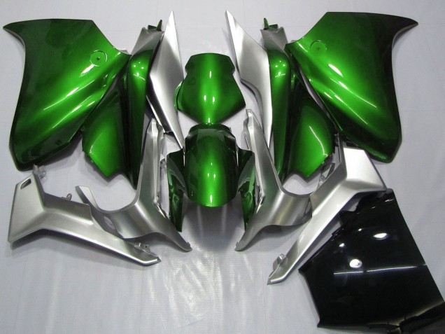 Rabatt Honda VFR 1200 Motorrad Verkleidung 2010-2014 - Silber Grun