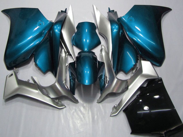 Rabatt Honda VFR 1200 Motorrad Verkleidung 2010-2014 - Silber Hellblau