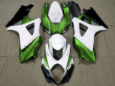 Rabatt Suzuki GSXR 1000 Motorrad Verkleidung 2007-2008 - Weiss Grun Schwarz