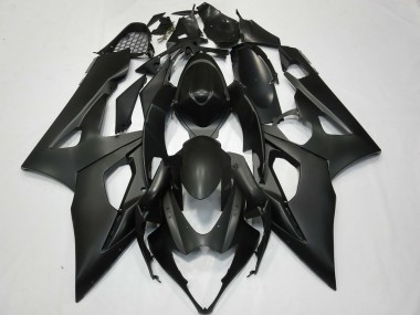 Rabatt Suzuki GSXR 1000 Motorrad Verkleidung 2005-2006 - Matt Schwarz