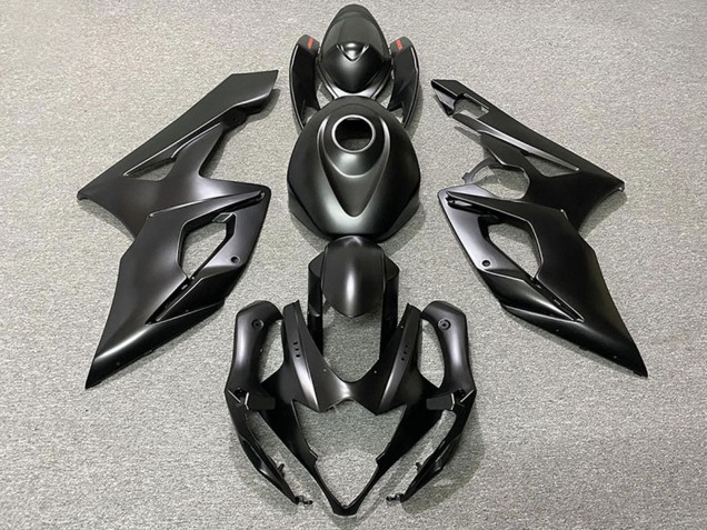 Rabatt Suzuki GSXR 1000 Motorrad Verkleidung 2005-2006 - Matt Schwarz