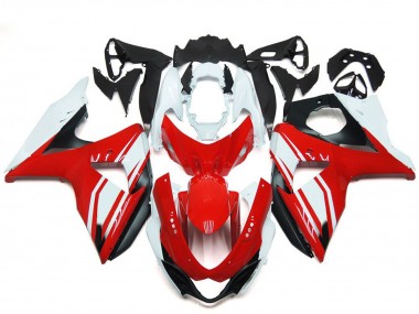 Rabatt Suzuki GSXR 1000 Motorrad Verkleidung 2009-2016 - Weiss Rot Schwarz