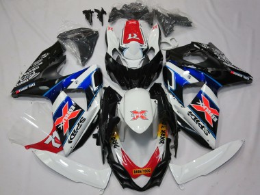 Rabatt Suzuki GSXR 1000 Motorrad Verkleidung 2009-2016 - Weiss Blau Rot Schwarz X