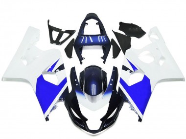 Rabatt Suzuki GSXR 600 / GSXR 750 Motorrad Verkleidung 2004-2005 - Weiss Blau