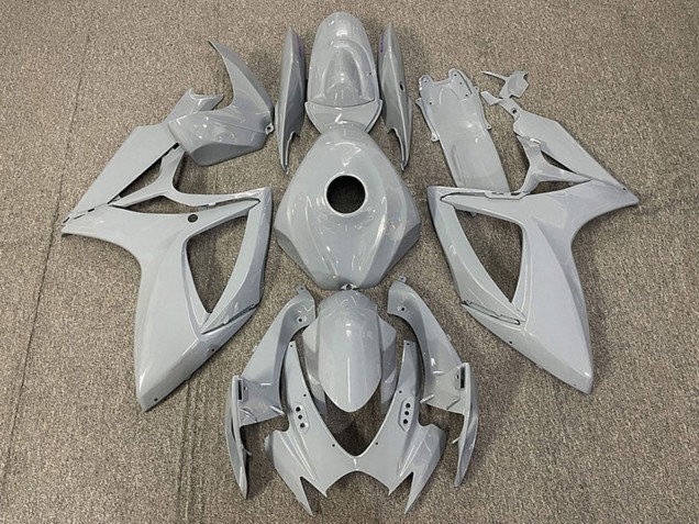 Rabatt Suzuki GSXR 600 / GSXR 750 Motorrad Verkleidung 2006-2007 - Nardo Grau
