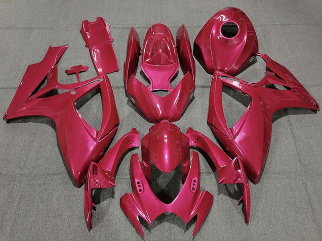 Rabatt Suzuki GSXR 600 / GSXR 750 Motorrad Verkleidung 2011-2024 - Perl Rosa