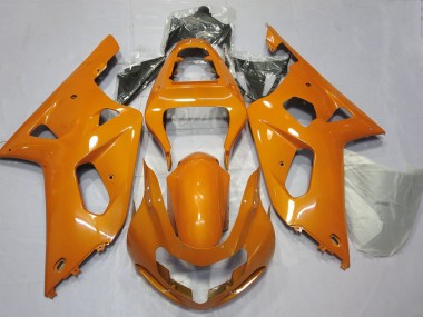 Rabatt Suzuki GSXR 600 / GSXR 750 Motorrad Verkleidung 2001-2003 - Sunrise Orange