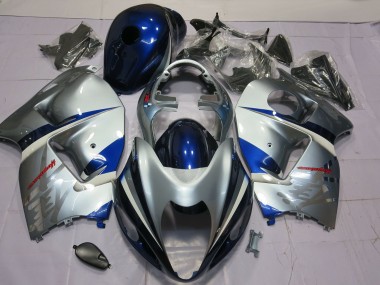 Rabatt Suzuki GSXR 1300 Motorrad Verkleidung 1996-2007 - Silber Blau