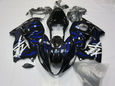 Rabatt Suzuki GSXR 1300 Motorrad Verkleidung 1996-2007 - Blau Strudel