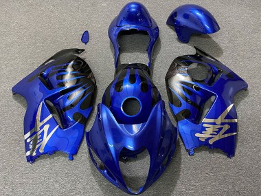 Rabatt Suzuki GSXR 1300 Motorrad Verkleidung 1996-2007 - Dunkel Blau und Schwarz