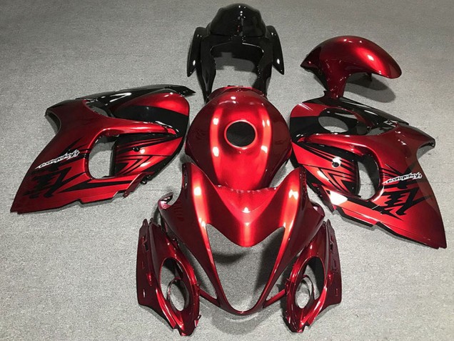 Rabatt Suzuki GSXR 1300 Motorrad Verkleidung 2008-2020 - Dunkel Rot