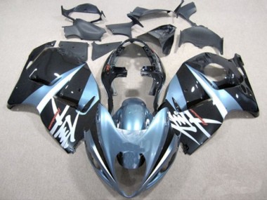 Rabatt Suzuki GSXR 1300 Motorrad Verkleidung 1996-2007 - Hellblau und Schwarz