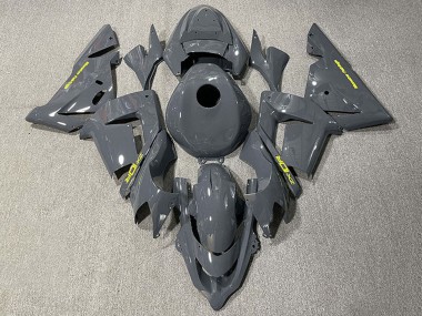 Rabatt Kawasaki ZX10R Motorrad Verkleidung 2004-2005 - Dunkel Grau mit Logo