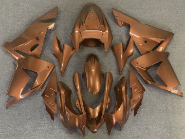 Rabatt Kawasaki ZX10R Motorrad Verkleidung 2004-2005 - Glanzendes Orange