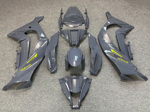 Rabatt Kawasaki ZX10R Motorrad Verkleidung 2011-2015 - Nardo Grau Gelb