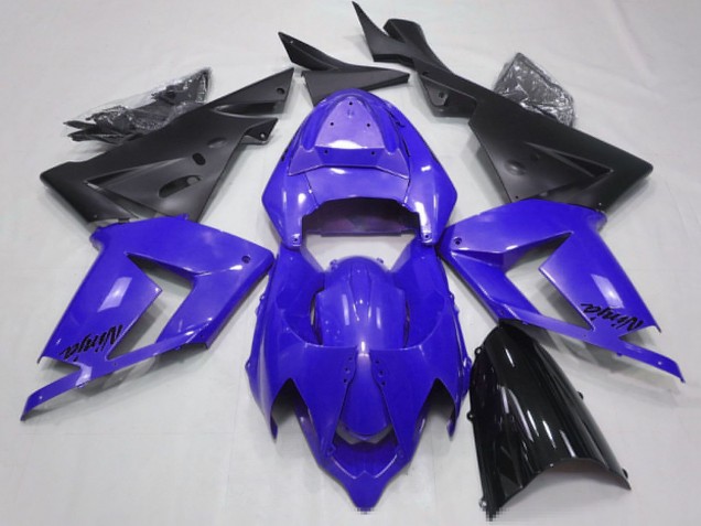 Rabatt Kawasaki ZX10R Motorrad Verkleidung 2004-2005 - Perl Blau Schwarz