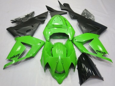 Rabatt Kawasaki ZX10R Motorrad Verkleidung 2004-2005 - Total Grun