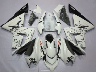 Rabatt Kawasaki ZX10R Motorrad Verkleidung 2004-2005 - Weiss Corona