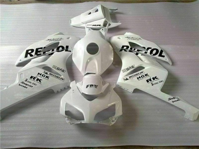 Rabatt Honda CBR1000RR Motorrad Verkleidung 2004-2005 - Weiss Schwarz Repsol
