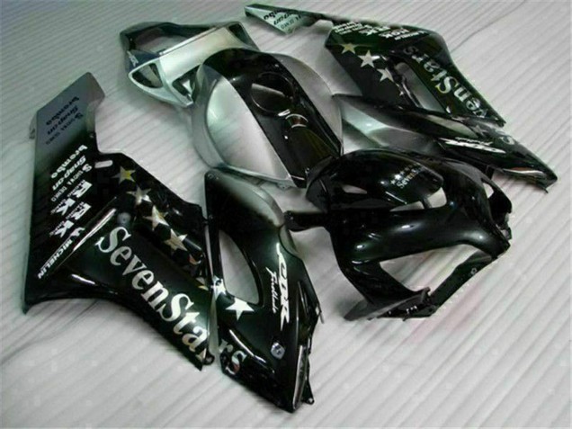 Rabatt Honda CBR1000RR Motorrad Verkleidung 2004-2005 - Silber Glanzendes Schwarz SevenStars