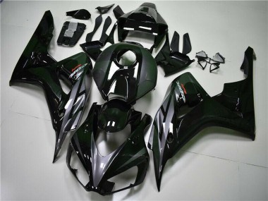 Rabatt Honda CBR1000RR Motorrad Verkleidung 2004-2005 - Glanzendes Schwarz Grau