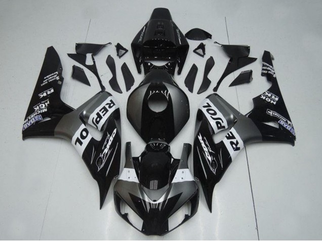 Rabatt Honda CBR1000RR Motorrad Verkleidung 2004-2005 - Grau Weiss Glanzendes Schwarz Repsol