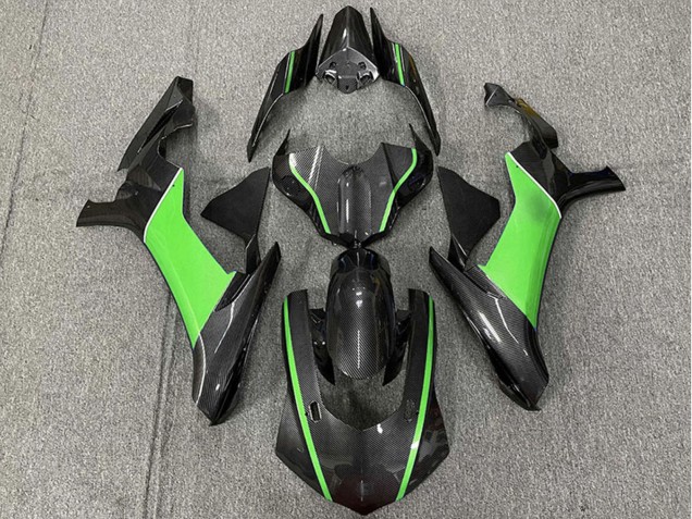 Rabatt Yamaha R1 Motorrad Verkleidung 2015-2019 - Carbonfaser Grun