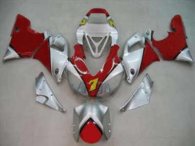Rabatt Yamaha R1 Motorrad Verkleidung 1998-1999 - Silber Rot Gelb 7