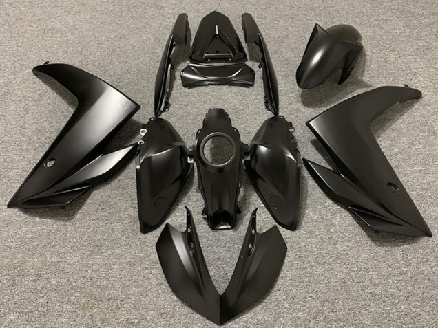 Rabatt Yamaha R3 Motorrad Verkleidung 2015-2018 - Matt Schwarz
