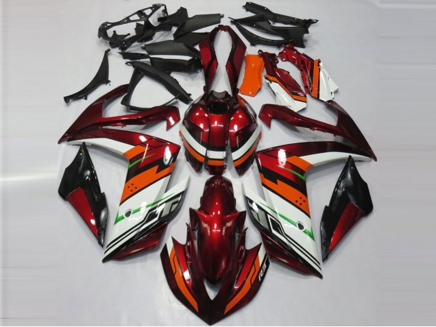 Rabatt Yamaha R3 Motorrad Verkleidung 2015-2018 - Weiss Rot Orange Grun Schwarz