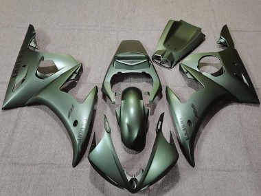 Rabatt Yamaha R6 Motorrad Verkleidung 2003-2004 - Armee Grun