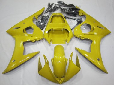 Rabatt Yamaha R6 Motorrad Verkleidung 2003-2004 - Glanzendes Gelb