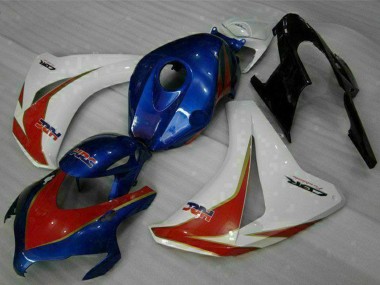 Rabatt Honda CBR1000RR Motorrad Verkleidungen Kit 2008-2011 - Weiss Rot Blau HRC
