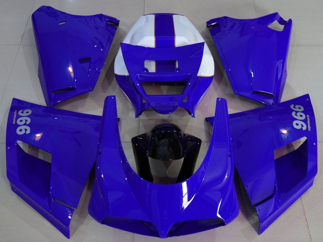 Rabatt Ducati 996 Motorrad Verkleidung 1993-2005 - Blau Schwarz