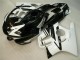 Rabatt Honda CBR600 F3 Motorrad Verkleidung 1995-1996 - Weiss Glanzendes Schwarz
