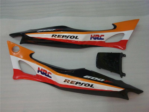 Rabatt Honda CBR600 F3 Motorrad Verkleidung 1995-1996 - Orange Weiss Rot Glanzendes Schwarz Repsol