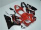 Rabatt Honda CBR600 F4i Motorrad Verkleidung 2001-2003 - Rot Glanzendes Schwarz