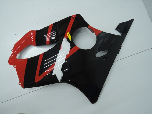 Rabatt Honda CBR600 F4i Motorrad Verkleidung 2001-2003 - Rot Glanzendes Schwarz