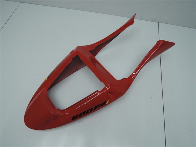 Rabatt Honda CBR600 F4i Motorrad Verkleidung 2001-2003 - Rot Glanzendes Schwarz