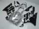 Rabatt Honda CBR600 F4i Motorrad Verkleidung 2001-2003 - Silber Glanzendes Schwarz