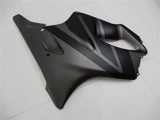 Rabatt Honda CBR600 F4i Motorrad Verkleidung Kit 2001-2003 - Matt Schwarz Grau