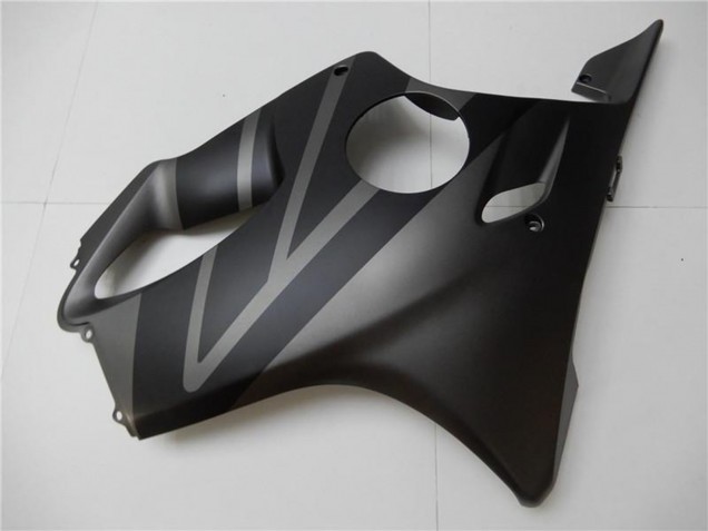 Rabatt Honda CBR600 F4i Motorrad Verkleidung Kit 2001-2003 - Matt Schwarz Grau