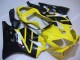 Rabatt Honda CBR600 F4i Motorrad Verkleidung 2001-2003 - Gelb Glanzendes Schwarz