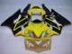 Rabatt Honda CBR600 F4i Motorrad Verkleidung 2001-2003 - Gelb Glanzendes Schwarz
