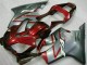 Rabatt Honda CBR600 F4i Motorrad Verkleidung Kit 2001-2003 - Silber Rot
